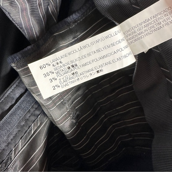 Zara Limited Edition Wool Silk Blend Trouser Dress Pants 8 M - Picture 9 of 9